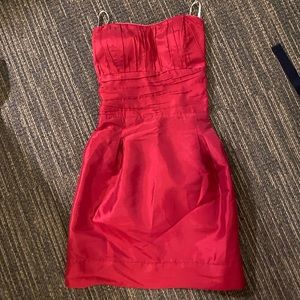 PARTENZA Pink Strapless Dress